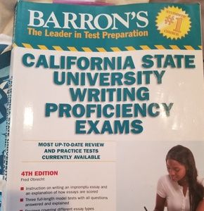 Barron's CA State University writing proficiency